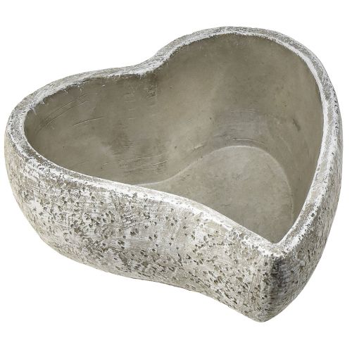 Artikel Plantenschaal hart plantenhart grafkom tafeldecoratie 20×21,5×8,5cm