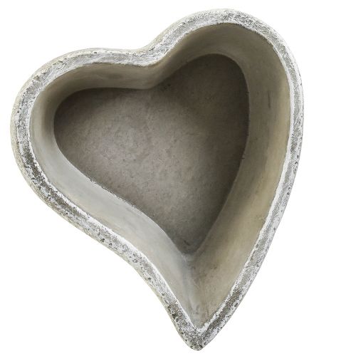 Artikel Plantenschaal hart plantenhart grafkom tafeldecoratie 20×21,5×8,5cm