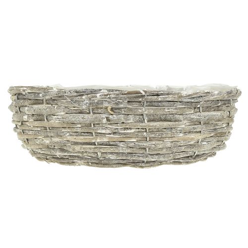 Artikel Plantenschaal plantenring naturel schietwilg Ø35/30cm set van 2