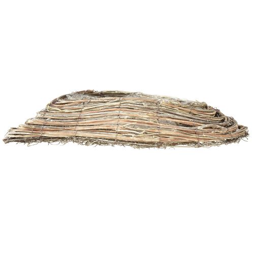 Artikel Plantenbootplant golf rotan naturel wit 45x16cm