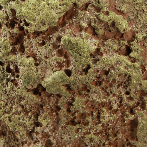 Artikel Plantenpot rustieke plantenbak groen bruin Ø21cm H19,5cm