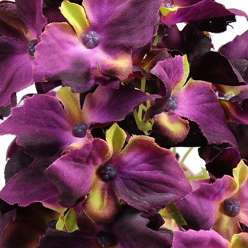 Floristik24 Hortensia kunstmatig paars 74cm