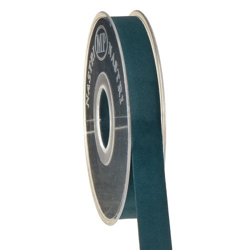 Artikel Fluwelen lint blauw sieradenlint cadeaulint blauw 15mm 7m