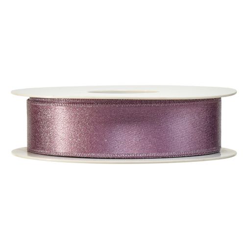 Artikel Decoratief lint, glanzend lint, roze, breedte 25 mm, lengte 20 m