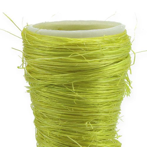 Floristik24 Sisal-tas lichtgroen Ø4,5cm L60cm 5st