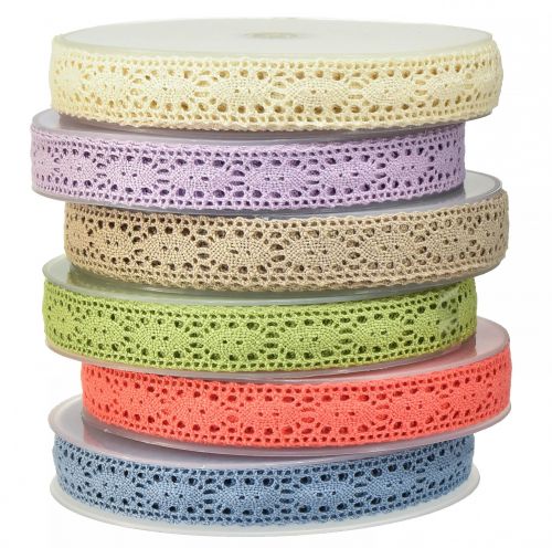 Artikel Kantlint sieradenlint diverse kleuren B18mm L20m