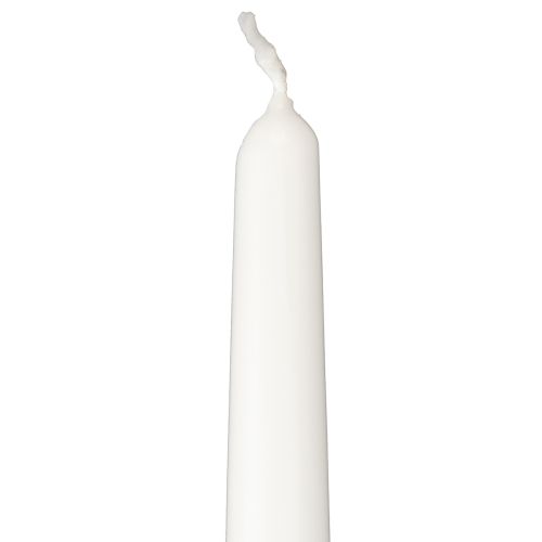 Artikel Conische kaarsen 250/23 kaarsen wit 12 stuks