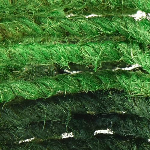 Artikel Sterren jute voor kerstversiering kerststerren groen 15cm 8 st