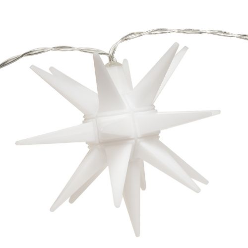 Artikel Sterrenlichtketting witte LED binnen buiten timer 225cm
