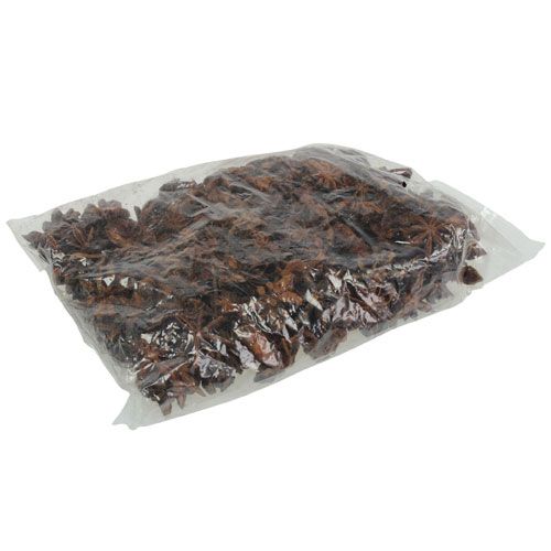 Floristik24 Steranijs decoratief knutselartikel natuurlijke decoratie gedroogde anijs 250g