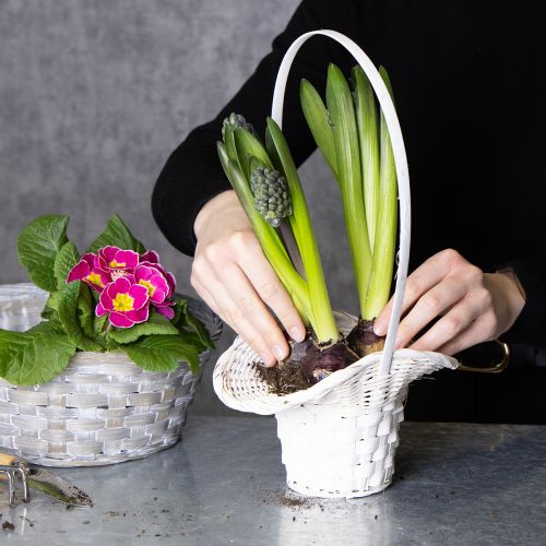 Artikel Bloemen- en bloemblaadjesstrooimand, 36 cm, 3 stuks