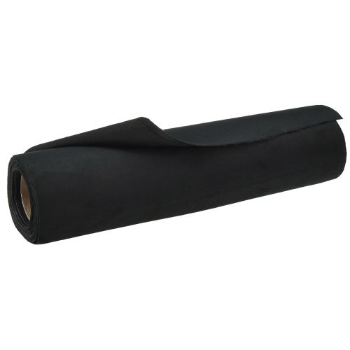 Artikel Fluwelen tafelloper zwart, glanzende decoratiestof, 28×270cm - elegante tafelloper voor feestelijke gelegenheden