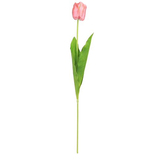 Artikel Tulp kunstbloem rood, oranje kunst voorjaarsbloem H67cm