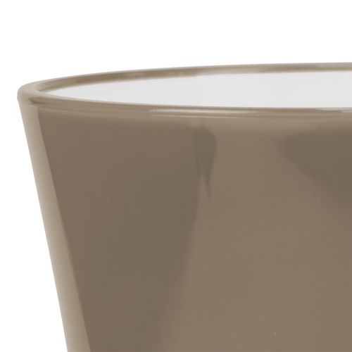 Artikel Vaas &quot;Fizzy&quot; Ø13,5cm H20cm platinagrijs 1 st