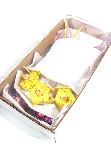 Floristik24 Vogelhuisje met vogel op de pick 3cm 12st