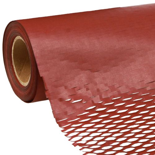 Artikel Honingraatpapier inpakpapier donkerrood B50,5cm L2500cm