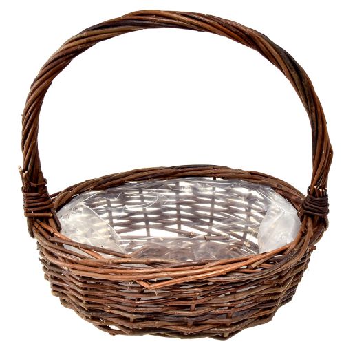 Artikel Rustieke rieten mandenset met handvatten - 3 maten (36cm, 31cm, 26cm) - Veelzijdige opslag en decoratie - Set van 3