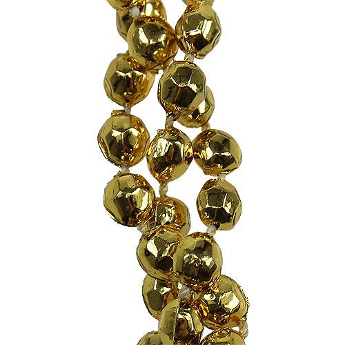 Floristik24 Kerstketting licht goud 2,65 m