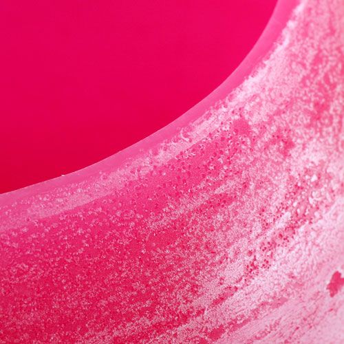 Floristik24 Lantaarn wax bal Ø 20cm roze