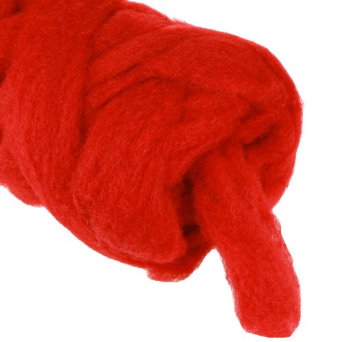 Artikel Wollen lont 10m donkerrood