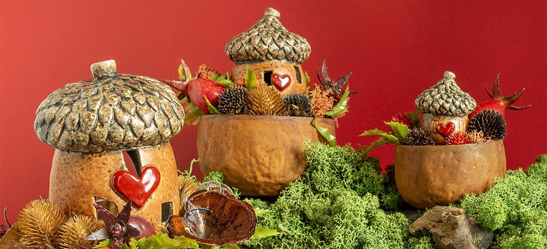 Decoratieve artikelen voor de herfst