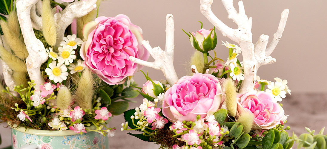 Foam roos & decoratieve rozen
