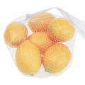 Floristik24 Kunst-citroen decoratieve voedseldummies 8cm 6st