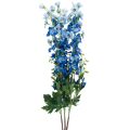 Floristik24 Delphinium Delphinium Kunstbloemen Blauw 78cm 3st
