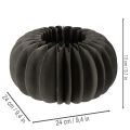 Honingraat papieren pompoen decoratie ring 24cm 4 stuks | Floristik24.nl