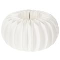Floristik24 Honingraat papieren ring in de vorm van een pompoen, groot formaat, voor gedroogde bloemen en herfstdecoratie, 24 cm, 4 stuks