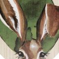 Floristik24 Paasdecoratie houten konijntjes decoratie naturel gekleurd 33cm×45cm