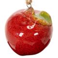 Herfstdecoratie: keramische appels om op te hangen, 5 cm, 4 stuks | Floristik24.nl
