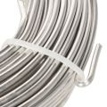 Aluminiumdraad, zilverkleurig, 3 mm, knutseldraad voor creatieve projecten, 1 kg | Floristik24.nl