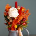 Gedroogde aspergebloemen, tak, sierasperge, geverfd, 65 cm, 80 g | Floristik24.nl