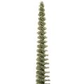 Kunstkerstboom met houten voet voor kerstversiering, 80 cm | Floristik24.nl