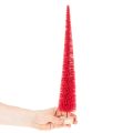 Decoratieve smalle kerstboom, kunstkerstboom op houten voet, 40 cm, 3 stuks | Floristik24.nl
