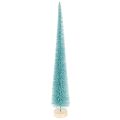 Floristik24 Kunstkerstboom, smal, met houten voet, 40 cm