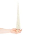 Decoratieve kerstboom met houten voet voor winterdecoratie, 40 cm, 3 stuks | Floristik24.nl
