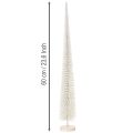 Kunstmatige decoratieve kerstboom, tafelkerstboom, 60 cm | Floristik24.nl