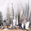 Kunstmatige decoratieve kerstboom, tafelkerstboom, 60 cm | Floristik24.nl