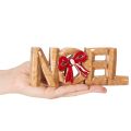 Noel-letters met strik, kerstversiering, 18 cm | Floristik24.nl