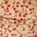 Decoratieve linttakken met rode glitterbessen, 40 mm x 15 m | Floristik24.nl