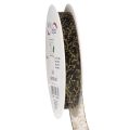 Floristik24 Decoratief lint, transparant organza lint voor tafeldecoratie, 15 mm breed, 20 m lang