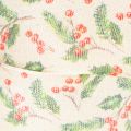 Decoratief lint met hulst en