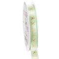 Floristik24 Decoratief lint met gouden strikken op een rol, 15 mm breed, 18 m lang