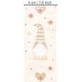 Decoratief lint met kabouters en hartjes voor cadeaus en knutselwerkjes, 40 mm x 15 m | Floristik24.nl