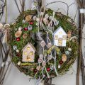 Floristik24 Kerstboomversieringen, houten huisdecoratie H10cm 4st