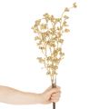Decoratie met kunstmatige bessentakken, goudkleurig, 70 cm, 3 stuks | Floristik24.nl