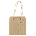 Bloempot van papier geribbeld met folie 12x12cm 8 st | Floristik24.nl