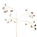 Floristik24 Kunstplant met bonenbloesemtak in metallic design voor Kerstmis, 80 cm, 3 stuks